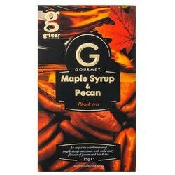 G'tea! Чай черный G'tea! Gourmet кленовый сироп-орех  пекан 20*1,75г (5060207697316)