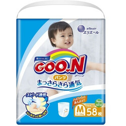 Goo.N. Трусики M(6-12 кг) mega pack, 58 шт.(4902011850642)