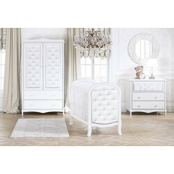 Trama. Ліжко Classic, Matt White - Leatherette(8312603)