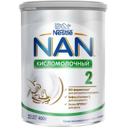 Nestle. NAN 2 Кисломолочный, 400 г. (583348)