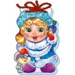 Ранок. З Новим роком! (зi шнурком). Снігуронька(473440)