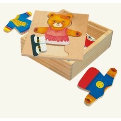 Bino. Пазлы "Гардероб медведицы" (880481)