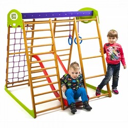 SportBaby. Дитячий спортивний комплекс для квартири Карамелька Plus 1