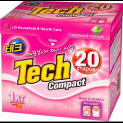 LG. Стиральный порошок Tech Compact Romantic Floral. 1 кг (3295)