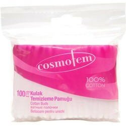 Cosmofem. Ватні палички Cosmofem 100 шт(8691275900236)