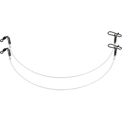 Select. Поводок флюорокарбон 25см 12кг (2шт-упак) (1870.08.85)