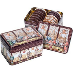 Wicklein. Пряники з горіхами в залізній коробці 400 г(4008355014334)