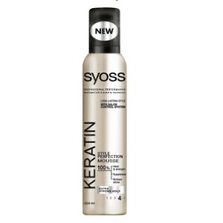 Syoss. Пена для волос Keratin Mousse  250мл (5201143155199)