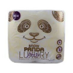 Сніжна панда. Бумага туалетная  Luxury Pure 4 шт-уп ( 4823019009484)