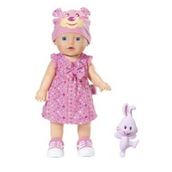 Zapf. Интерактивная кукла MY LITTLE BABY BORN - УЧИМСЯ ХОДИТЬ (32 см, с погремушкой, ходит, озвучена