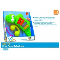 B kids. Музичний інструмент "Крокодил", 12 мес+  (7344)