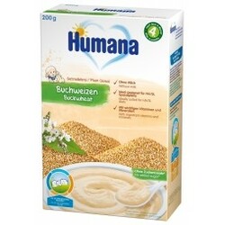 Humana. Каша безмолочна гречана, 200г(775641)