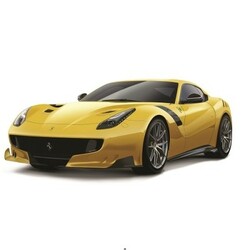 Bburago.  Автомодель - FERRARI F12TDF (ассорти желтый, красный, 1:24) (18-26021)