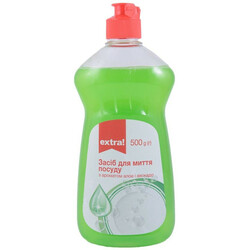 Extra! . Средство для мытья посуды  аромат алоэ и авокадо 500г ( 4823096406091)