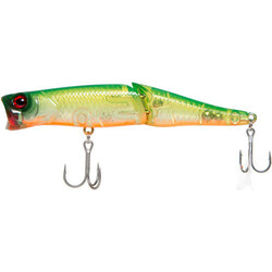 Jackall . Воблер Boil Trigger 100F 100мм 10,2г Skeleton Lime (1699.09.63)