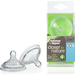 Tommee Tippee. Соска для бутылочки антиколиковая Средний поток (2шт) (42112871)