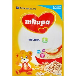 Milupa. Молочна каша Вівсяна від 6 міс. 210 г(5900852931147)