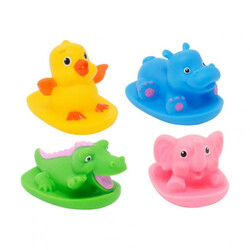 Baby Team. Игрушка для ванны: уточка, 1 шт (9052)