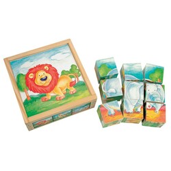 Bino. Кубики "Животные" (841741)