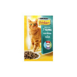 Friskies.  Корм для котов с уткой в подливке 100 гр(7613035425163)