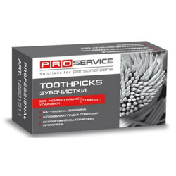 PRO service. Зубочистки 1000шт  (4820048489997)