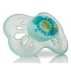 Nuby. Пустышка анатомическая "Бабочка", 12 мес+  (5714)