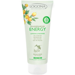 Logona. БИО-Гель для душу Energy Лимон і Імбир, 200 мл(4017645005778)