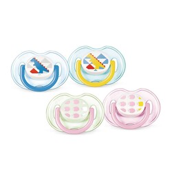 Пустушка Avent Fashion(0-6 міс.), 2 шт(543336)