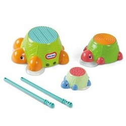 Little Tikes. Игровой набор - ЧЕРЕПАШКИ-БАРАБАНЧИКИ (для игры в ванной) (632266M)
