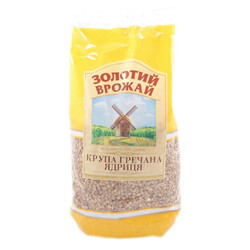 Золотий врожай. Крупа гречка Золотой урожай 700 г(4820101712512)