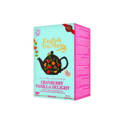 English Tea Shop. Чай трав'яної English Tea Shop клюквенно-ванильнильное насолода 20*1,5г.уп  (986