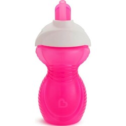 Munchkin. Пляшка Click Lock, що не проливається, 266 мл Рожева(2900990791408)