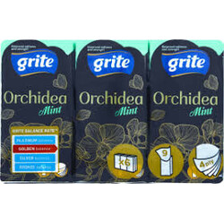 Grite. Хусточки паперові Orchidea Mintcare Eucalipt   6шт*уп( 4770023641660)