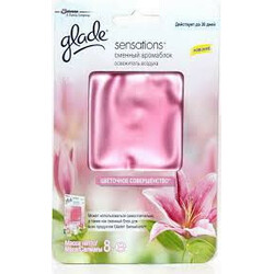 Glade.Освежитель воздуха Арома Кристалл Цветочное совершенство запаска  8г (4620000430810)