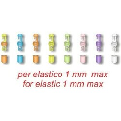 Stonfo. Конектор для резинки  292 Super Zero Elastic Connector до 1.0мм (31.02.92)