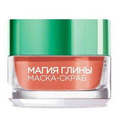 L`Oreal. Маска-скраб Магия глины д-разг поверх кожи 50мл (3600523306343)