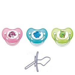 Canpol. Пустышка силиконовая анатомическая 0-6 месяцев. (22-504)