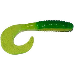 Big Bite Baitst. Силикон  Fat Grub 3" Tractor Green (1838.00.85)