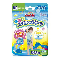 Goo.N. Трусики для купання для хлопчиків BIG 12-20 кг, зростання 70-90 см, 3 шт(4902011744941)