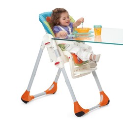 Chicco. Стільчик для годування Polly 2 в 1, 4-х колісний(79074.33)