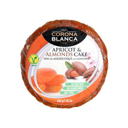 Corona Blanca. Пирог из сухофруктов курага миндаль 200 гр (98412554000699)