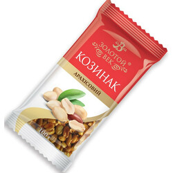Золотой Век. Козинак Арахис 100г(4820026701844)