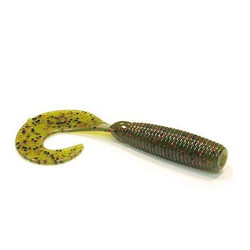 Big Bite Baitst. Силикон Finesse Grub 3" Pump Grn Pepper (1838.01.05)