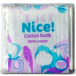 Nice!. Палички ватні Косметичні 100шт-уп(4751023292625)
