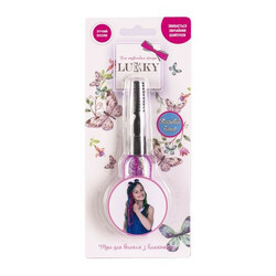 LUCKY. туш для волосся з рожевими блискітками 15 мл, блістер(4630049424152)