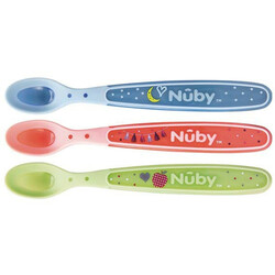 Nuby. Термоложки Nuby Little Moments 2 шт.(NV0501001)