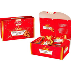 АВК. Конфеты АВК Королевский шарм с измельченным арахисом 137 гр (4823085719768)