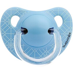 Suavinex. Пустушка анатомічна Історії панди 0-6 місяців Хвилі(8426420042031)