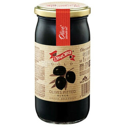 Diva Oliva. Маслини Gold черные без косточки 370 мл(5060235651304)