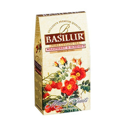 Basilur.  Чай чорний Basilur з малиною і шипшиною 100 г(4792252100350)